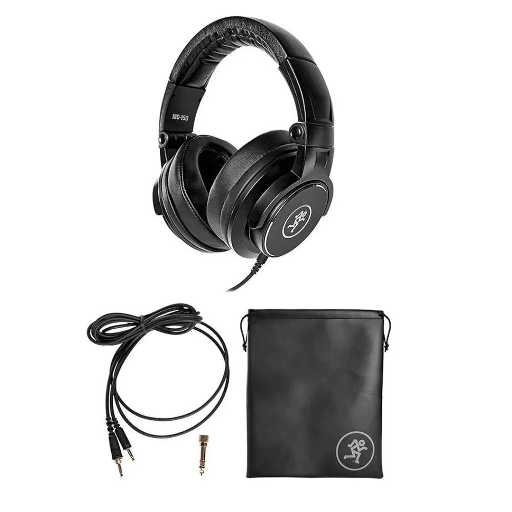 NIB/SEALED - Mackie MC-150 Professional Closed-Back Headphones, Black - Picture 2 of 10